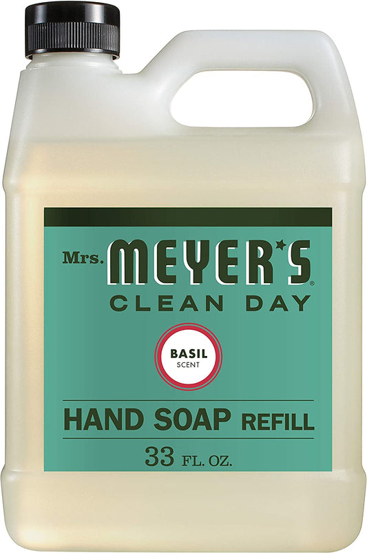 Mrs. Meyer's Hand Soap Refill, Made with Essential Oils,