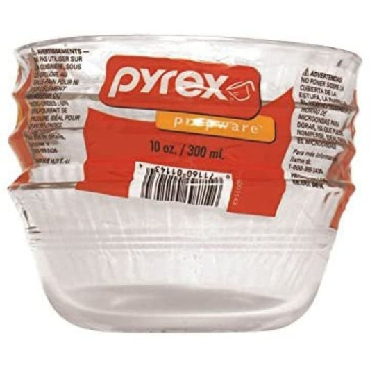 Pyrex Bakeware Custard Cups, 10-Ounce, Set of 4